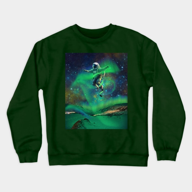 Aurora Dreamer Crewneck Sweatshirt by SalxSal
